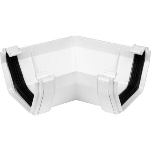 114mm Square Line Gutter Angle 120°