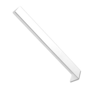 Square White Fascia Corner & Joint Trims 135 Deg Ext 300mm
