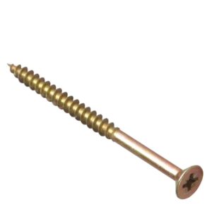 Multi Purpose Gold Screw 5.0X100MM 100Pcs